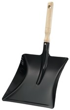 Kehrschaufel mit Holzgriff MET