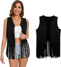 Xonyicos damen fringe weste - damen,
