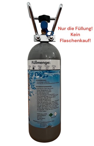 2kg co2 kohlensäure füllung - 2kg,
