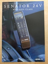 Opel Senator 24V Business Class Prospekt 3.1992
