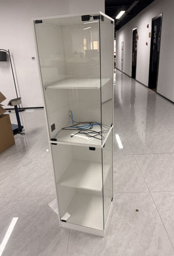 Vitrine mit glastür led - glastür,