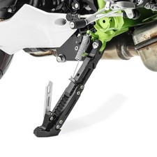 Motorrad Seitenständer Universal Höhenverstellbar Alu schwarz gebraucht