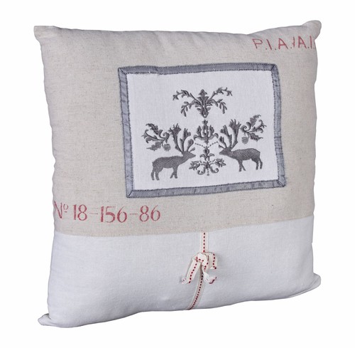 Kissen shabby chic stickerei - kissen,