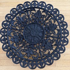 Wandteller aus Gusseisen von