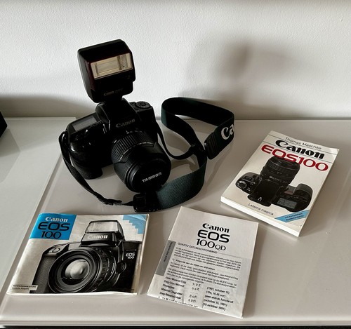 Canon eos 100 analog tamron - eos, +