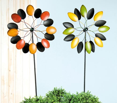 Gartenstecker windrad solar - windrad,
