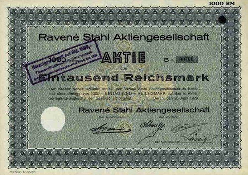 Ravené stahl berlin 1929 - ravené,