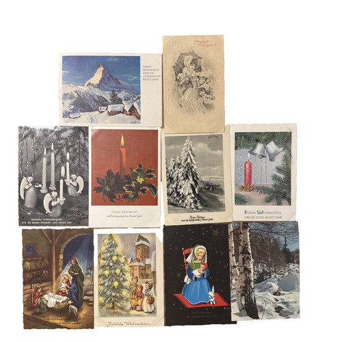 Ansichtskarten postkarten - 10,
