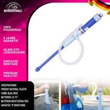 Fasspumpe Kanisterpumpe Elektrische Handpumpe Pumpe für Wasser Benzin Diesel x1