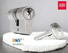 DOM RN Doppelzylinder Gleichschließend Knaufzylinder  mit 3 Schlüssel