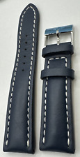 Breitling Originales Armband Mm24-20 Blau Gepolstert L.130/80 Manufacturè Suisse