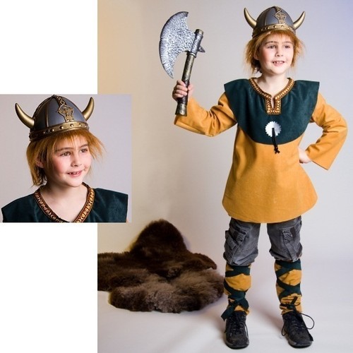 Wikinger kostüm kinder - wikinger,