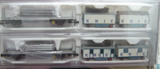 Fleischmann N 825753 2-teil. Set Rungenwagen SBB Circus Knie "Neu"(AND-252)