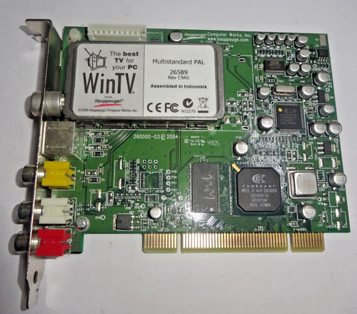 Hauppauge wintv 26589 pci tv - hauppauge,