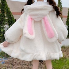 Mädchen Vlies Hase Ohr Kapuze