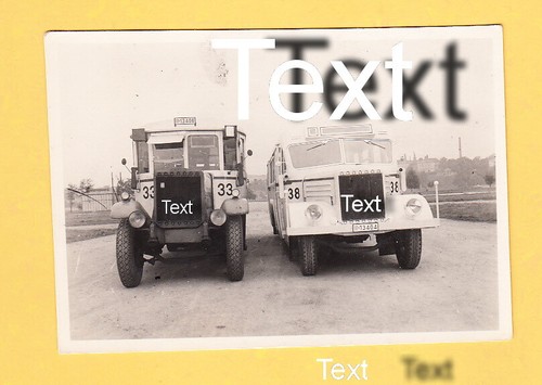 Foto büssing omnibus im - foto,