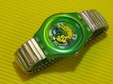 Swatch New Gent - GREEN LACQUERED mit Flexarmband in NEU aber OHNE Box