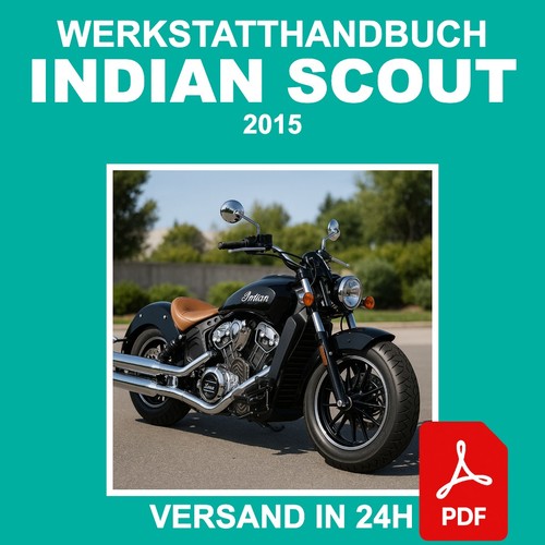 Werkstatthandbuch indian scout - werkstatthandbuch,