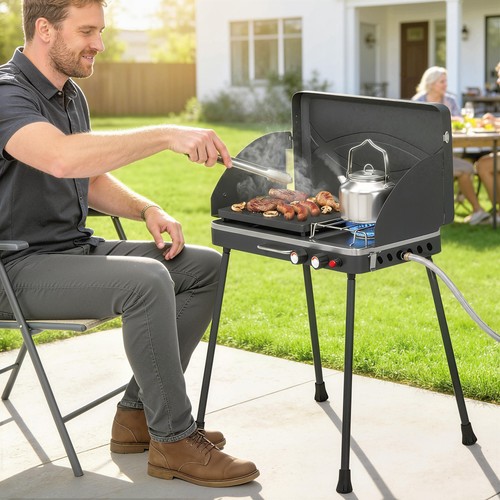 Outsunny tragbarer gasgrill - outsunny,