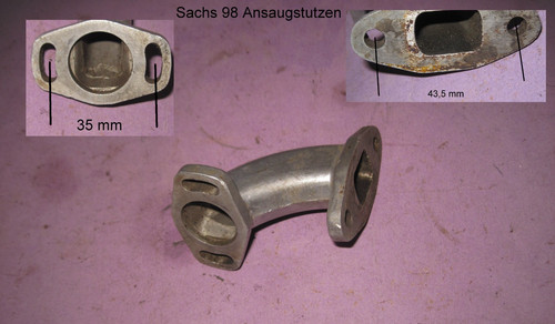 Sachs ansaugstutzen - 98,