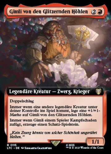 Gimli von den - , glitzernden