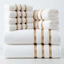 8-teiliges Luxus-Handtuchset