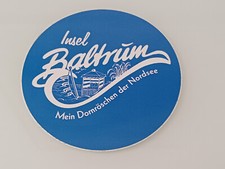 Aufkleber Sticker Insel BALTRUM