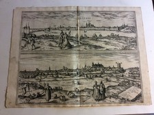 Orleans/Bourges  Kupferstich