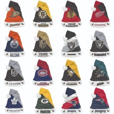 FoCo NHL NFL Santa Hat Weihnachtsmütze