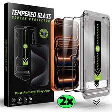 2x  Full Panzerfolie Echt Glas