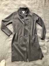 damen strickmantel größe 38/40 Grau Neu 