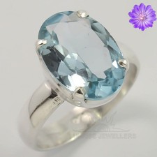 Aquamarine Gemstone 925