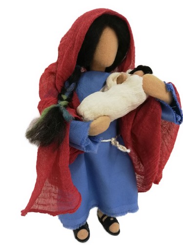 Erzählfigur maria mit - erzählfigur, "maria