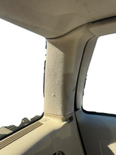 Golf 4 1J D-Säulen Verkleidung rechts+link Abdeckung Airbag 4-Türer beige besch 