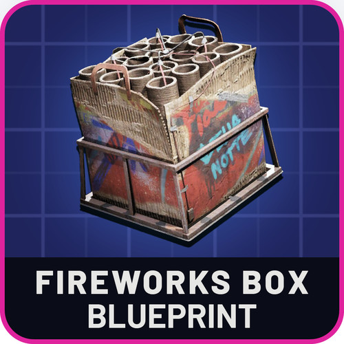 Fireworks box blueprint arc - -,