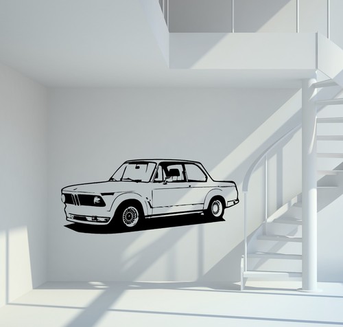 Wandtattoo bmw 2002 - wandtattoo,