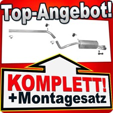 Auspuff für AUDI A1 1.4 TFSI Auspuffanlage