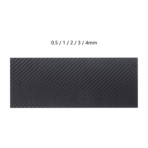 Kohlefaserplatte 200x250mm - 3k,