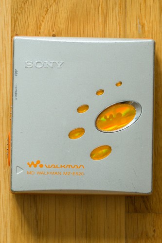 Sony e520 mini disc md - mini,