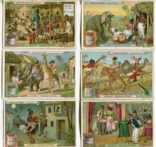 Liebig-Sammelbilder Serie Nr. A 674, Bilder aus Afrika