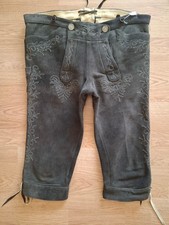 alte Hirschlederhose 54 56 XXL
