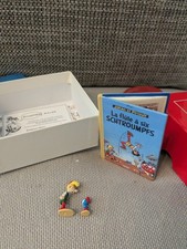 RAR Pixi Figur Pfiffikus + Comic Schlümpfe mit Box und Zertifikat Smurfs (E012)