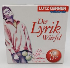 CD-Box "Der Lyrik Würfel" mit 50 CDs