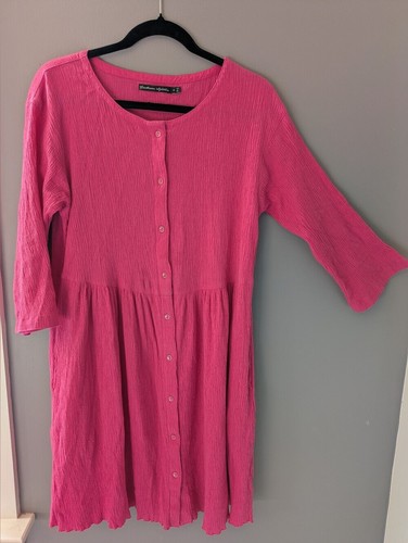 Gudrun sjoden pink dress - m,