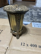 Grablaterne Grablampe Grableuchte Grablicht Grabschmuck Kerze