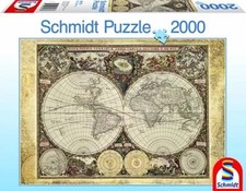 Historische weltkarte puzzle - historische,