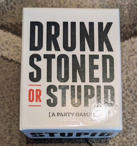 Drunk stoned stupid adult - stupid,