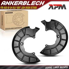 2x Ankerblech Bremsscheibe