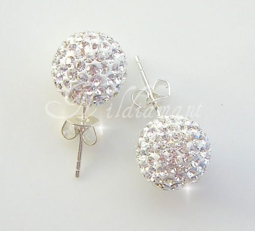 Shamballa ohrringe ohrstecker - shamballa, ohrringe/ohrstecker