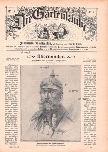 Landwehrmann mit gesteckpfeife - mit,